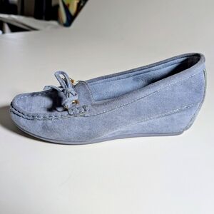 Suede Loafers Periwinkle Blue EU 36, US 6